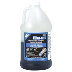Vibra-Tite 12200 Primerless Threadlocker, Vibra-Tite 122, Blue, Medium