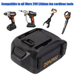 4.0Ah WA3520 WA3575 20V Max Lithium Battery For WA3578 WA3525 For WORX