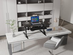 Standing Desk Converter 36 x 24 Inches – Height Adjustable Sit to Stand Riser…