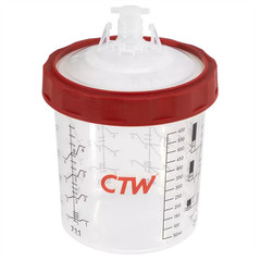 CTW International CS-90 90ml/3oz Premium Disposable Spray Cup Paint System 190
