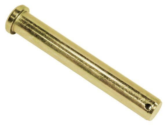 Clevis Pin 3/16 x 1-1/4 Carbon Steel Zinc Yellow (125 Pieces)