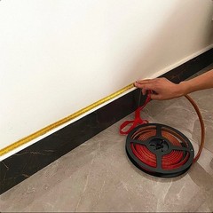 Ebrima Peel and Stick Flexible Decorative Trim, Self Adhesive Glitter Caulk S…