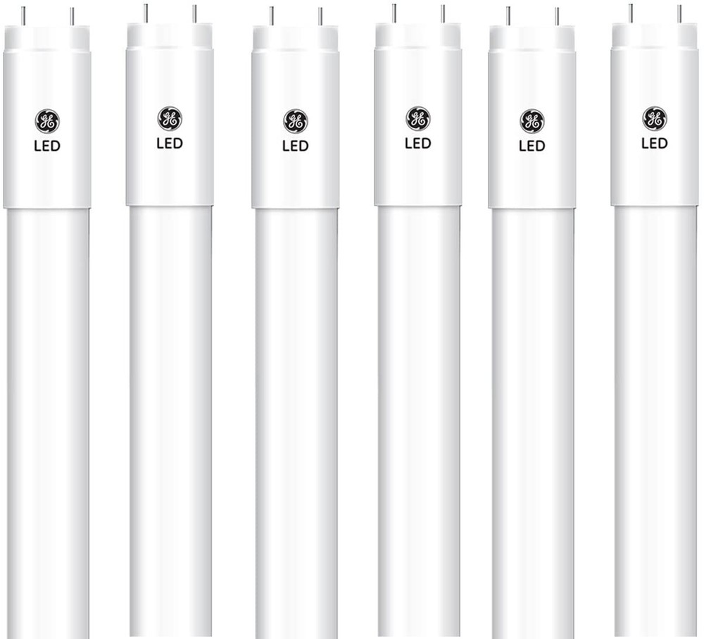 (Case of 6) GE 34289 LED T8 Tube,14 watt, 48 inches, Type A, plug and play,
