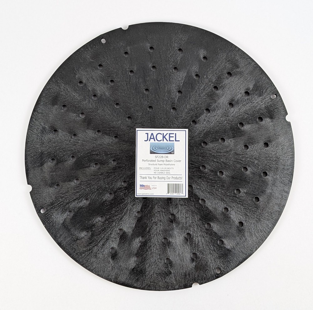 Jackel SF22B-DR Perforated Sump Basin Cover Structural Foam Polyethylene