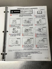 Bobcat S300 Skid Steer Operators & Maintenance Manual BICS 6986993