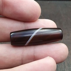 Antique Old Yemeni Agate Natural Rare pattern Banded Agate Bead BD-A-2
