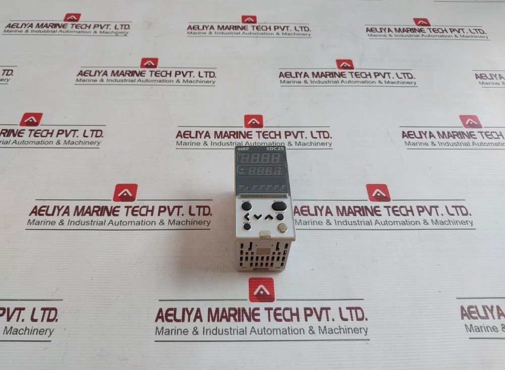 AZBIL SDC25 C25TC0UA1000 Single Loop Controller AC100-240V 50/60Hz 12VA 0-20mA