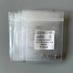 20 Sets Dental 1st Brackets Molar Wide Big Bracket Orthodontic Roth 022 Hooks