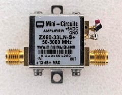 Mini-Circuits ZX60-33LN-S+ Amplifier 50-3000 MHz