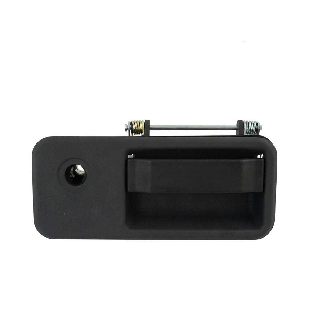 Car Door Handle Exterior Front Driver Left Textured Metal Black 20398466