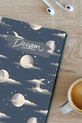 Moon Clouds Dream Journal | Guided Dream Diary
