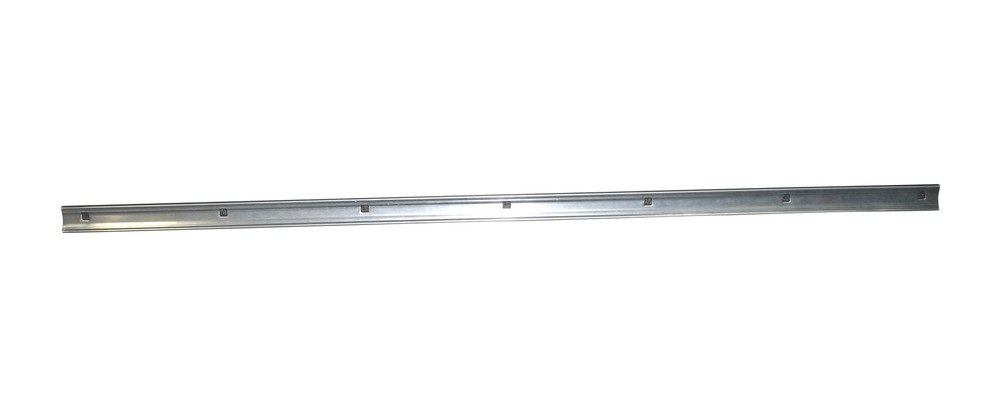 FixtureDisplays? 36.4 x 1.1″ Galvanized Plate Rack with 7 Holes 11536-2PK