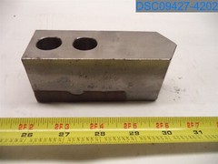 H&R MFG: Soft Jaw, HR-82-2.0, 1.5mm, Width=1 3/4″, Height=2″, Overall Length=5″