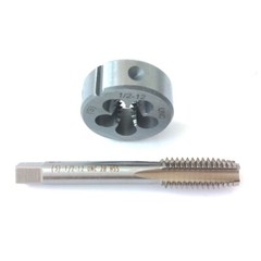 1pcs 1/2-12 UNC Hss Tap and Die Set Thread Tap and Round Die Right Hand