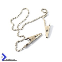 Napkin Holder Chain Dental Bib Clips Dentists Surgical Tattoo Piercing 23″ New