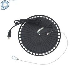 4 Pcs Lighting Fixture 150W UFO LED High Bay Light 18000LM With Hook Safety Rope