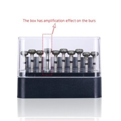 10 pcs Dental High Speed Diamond Burs Circular wheel Super Coarse Diamond Drills