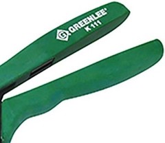 Compact Greenlee K111 1.4 lbs Crimping Tool with Textured Grip for Precision