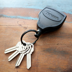S48K by Key-Bak – Super 48 Heavy Duty Retractable Key Reel with Kevlar Cord
