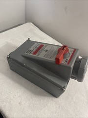 Hubbell HBL460MI7W 60-Amp Circuit Lock Mechanical Interlock 480V 60A As Picture