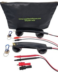 Loop Check Phone Set Electrician Toner Continuity Cable Tracer Ringer JE001