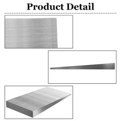 12 Pcs Steel Flange Wedge, 4″ X 2″ Triangle Metal Wedges Shims for Lathes, Weldi