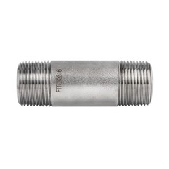 FITOK 316 SS Special Pipe Nipple 3/4 Male NPT 2 inch Overall Length 7300 psi