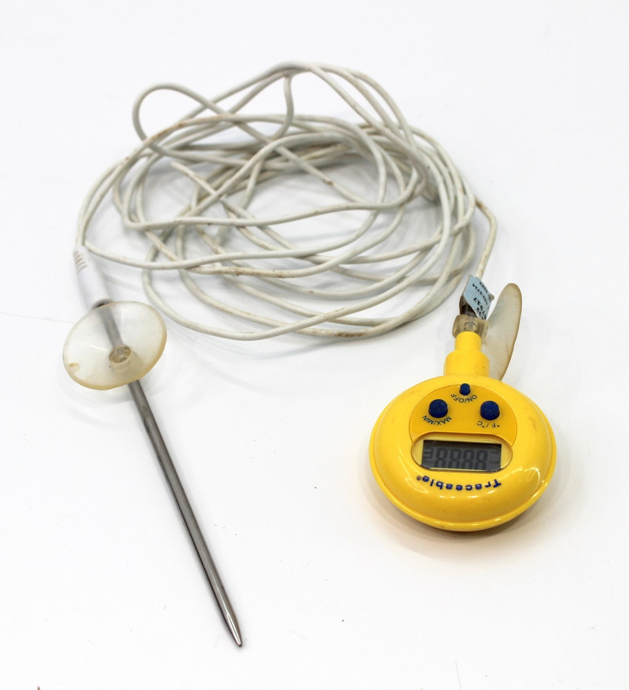 Traceable Water-Proof Digital Thermometer -50C +300C or -58F +572F (SKU 466)