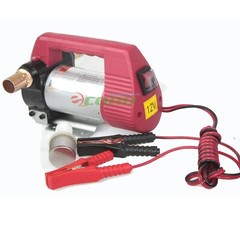 12 Volt Motor Self Priming Oil Fuel Transfer Extractor 12V Pump w/Brass Adapters