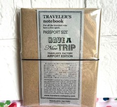 NEW TRAVELER’S company Notebook Narita Airport Edition Passport Size Black