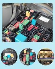 6/8/14PCS DC32V Car Circuit Breaker Blade Fuse Resettable Boat Marine Auto Tool