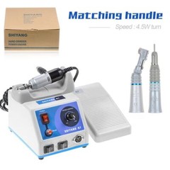 SHIYANG N7 MicroMotor Polishing Machine+35000 RPM Handpiece+ 2*Low Handpieces US
