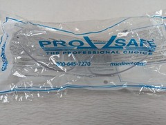 Pro-Safe – Clear Anti-Fog – Frameless Safety Glasses – Qty 6 – PS10-36002