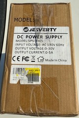 Jesverty DC Power Supply Variable, 0-30V 0-5A Assorted Sizes , Colors