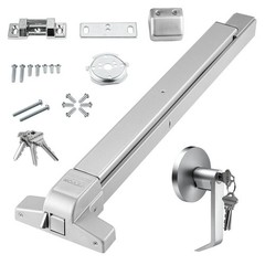 VEVOR Door Push Bar Panic Exit Device, 31” Stainless Steel UL600S