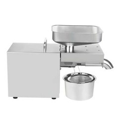 110V Auto Commercial Oil Press Machine Peanut Seed Presser Oil Expeller US 1500W