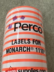 10 Pack – Pricing Labels for Monarch 1110 White/Orange 17,000 Labels