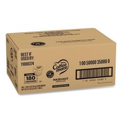 Coffee-Mate 35080 0.38 oz Liquid Coffee Creamer – Hazelnut (180/CT) New