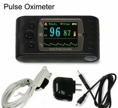 FDA CMS60C 24h Finger Pulse Oximeter SpO2 Blood Oxygen Sensor Heart Rate monitor