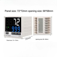SSR Dual Output Temperature Regulator Controller/Digital PID Thermostat Relay