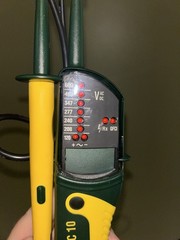 GREENLEE DVC-10 ELECTRICAL GFCI TESTER LED DISPLAY