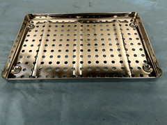 Pelton Crane Autoclave Sterilizer Tray 11.25″ x 7.25″ – Stainless Steel