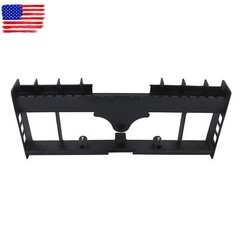 Heavy-Duty Skid Steer Pallet Fork Frame W/Receiver Hitch & Spear Sleeves 2500LBS