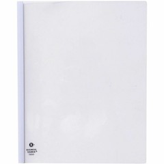 Business Source BSN78503 Slide Bind Cover 8.12″x11″ White 50/Box