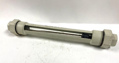 ROTA YOKOGAWA FLOW METER RAGH02 176 DEGREES F MAX 1″ CONNECTION LENGTH 14-1/2″