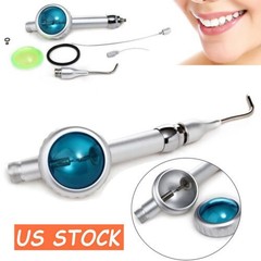 Dental Air Hygiene Prophy Polisher Air Flow Teeth Polishing Handpiece 2HOLES US