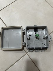 Primex P350 Gray Plastic Indoor/Outdoor Weatherproof Enclosure Box Square Wall