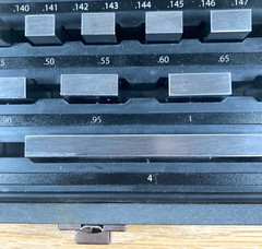 Starrett RS81B Global Series Gage Block Set Steel .05″-4″ (81 PCS) Complete Set