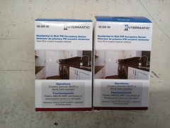Intermatic PIR Vacancy Sensor Switch White IOS-DSIF-WHI Lot of 2