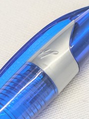 100 Misprint Click Pens JAVALINA JEWEL Hub Pen TRANSLUCENT COLOR MIX Blue Ink